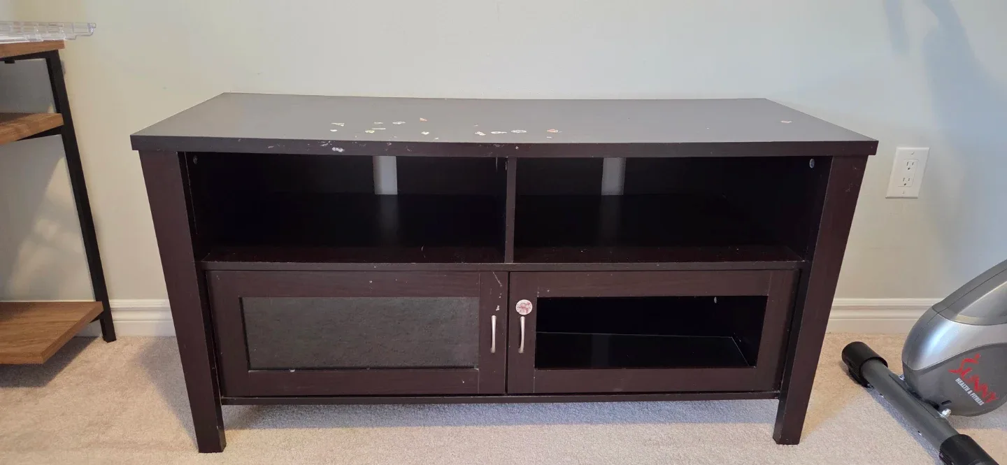 Dark Brown TV Stand