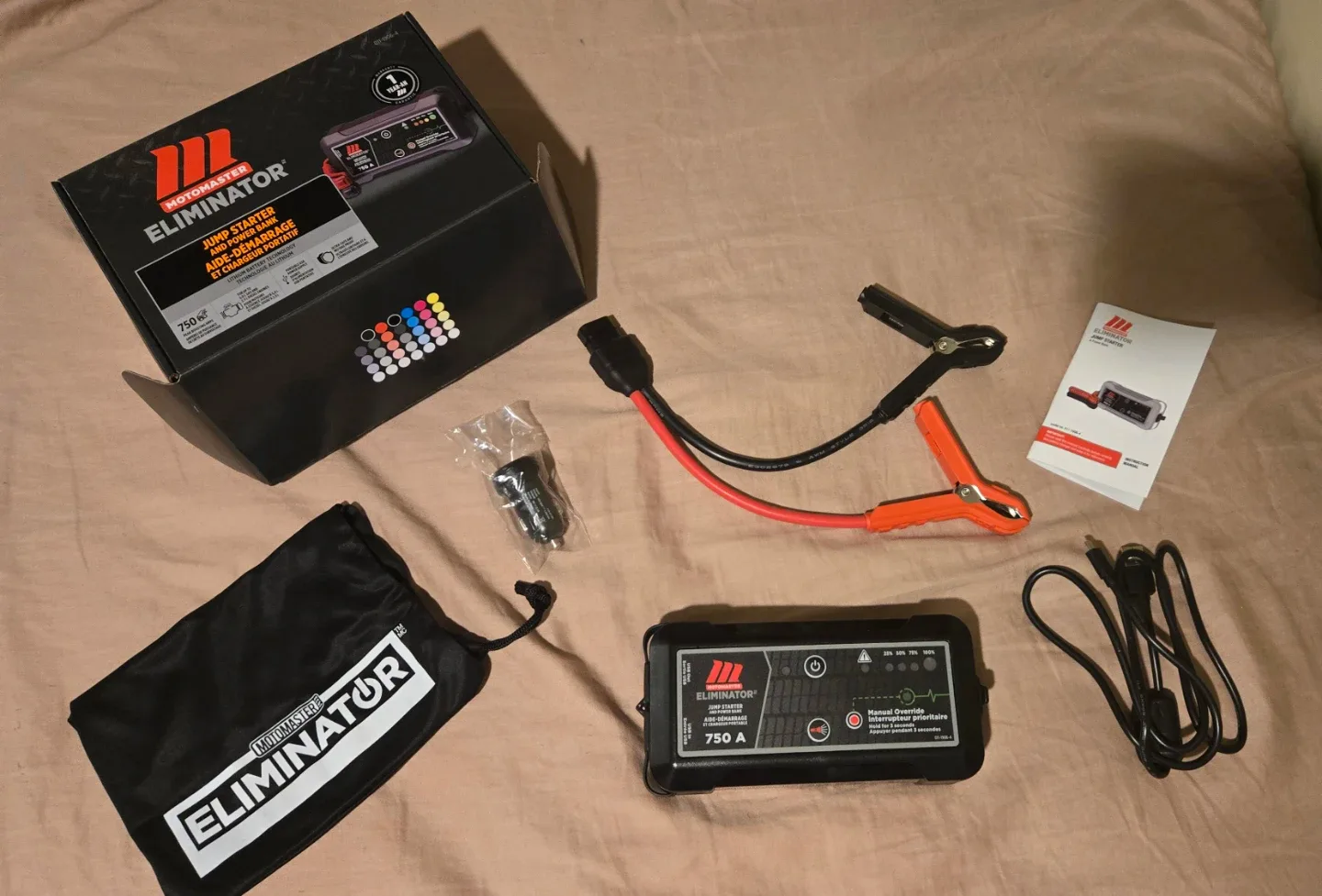 MotoMaster Eliminator 750A Jump Starter & Power Bank image indicator(2)
