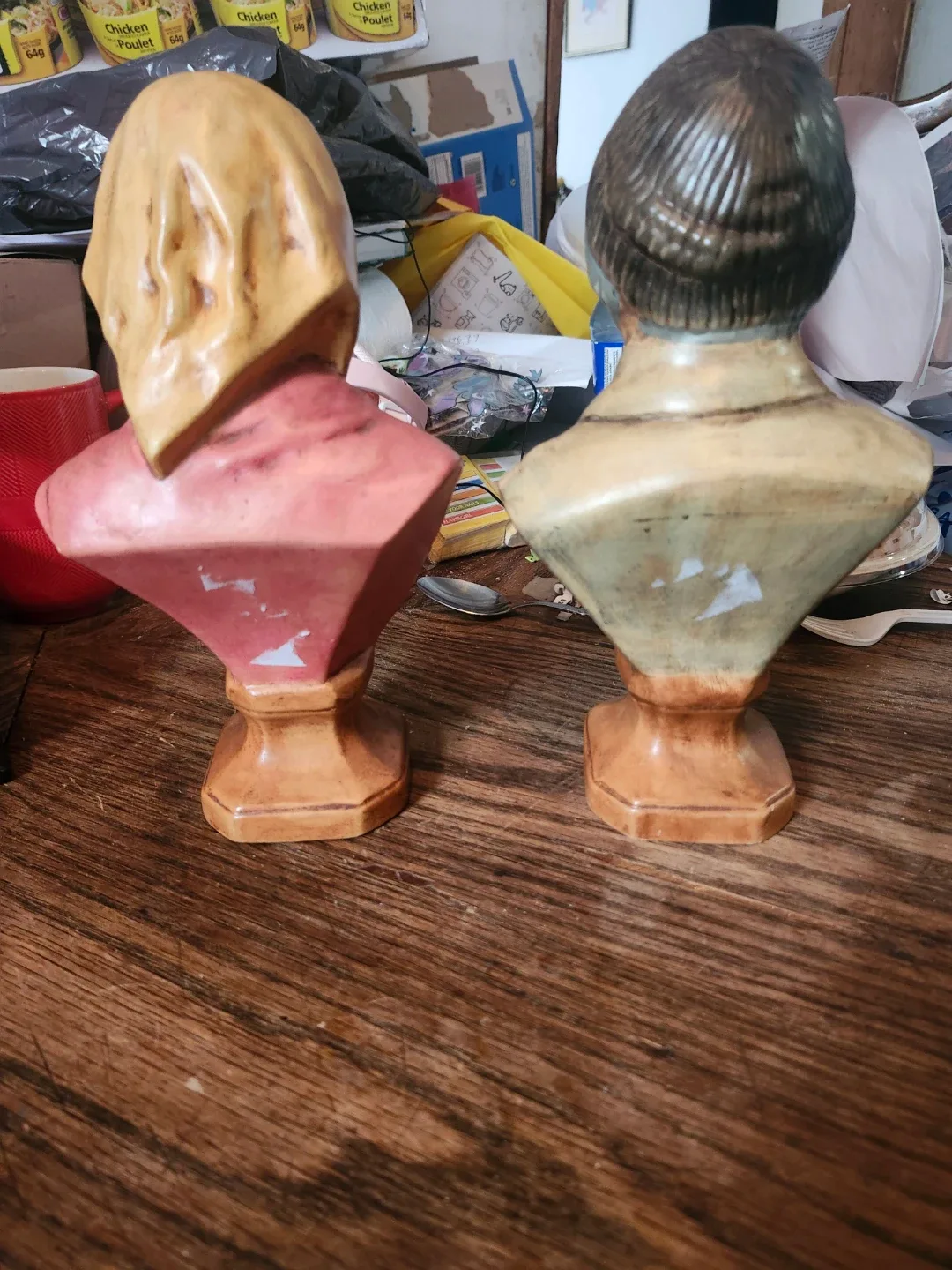 Vintage Ceramic Busts - Merry X'Mas & Randy image indicator(2)