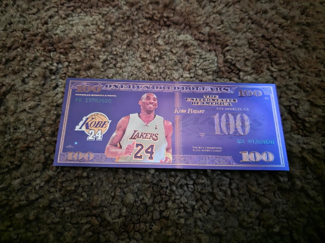 Kobe Bryant $100 Bill