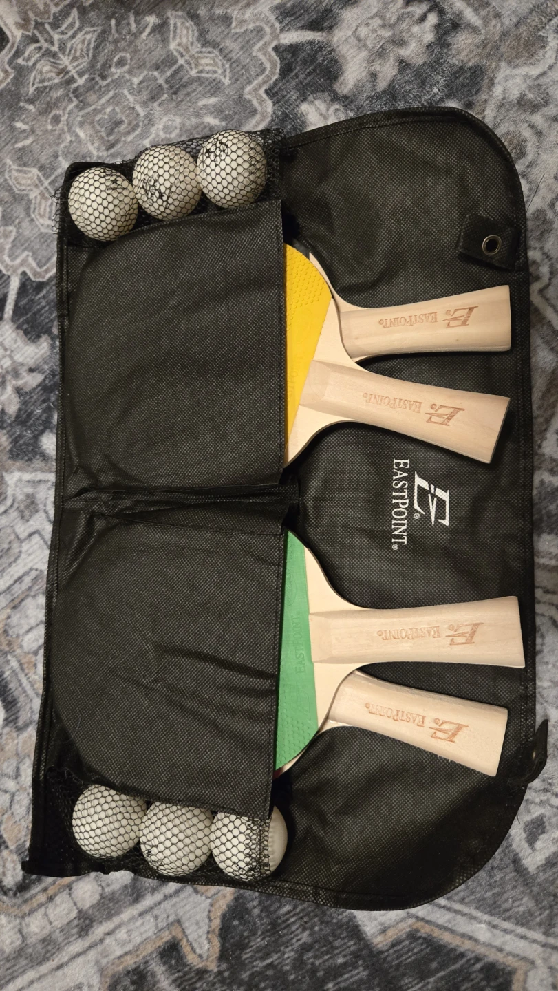 EastPoint Table Tennis Set with Paddles and Balls