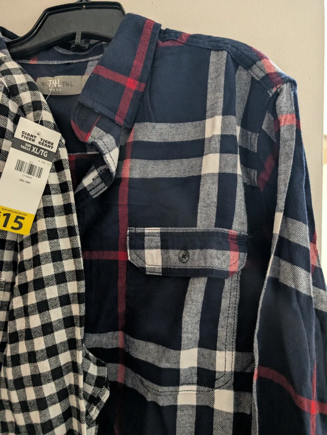 Brand New with Tags Plaid Shirts - XL image indicator(4)