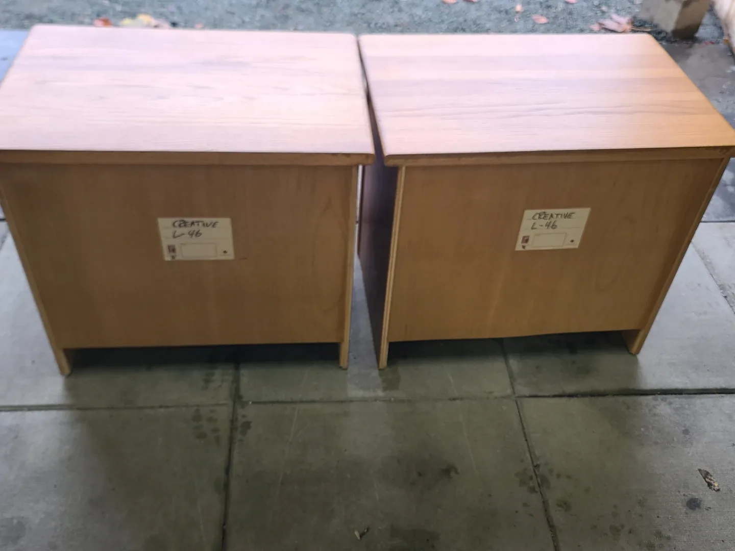 Matching Solid Wood Nightstands - Set of 2 image indicator(5)