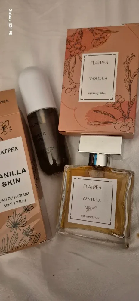 Flatpea 50 ml perfume  and 50 nobody spray