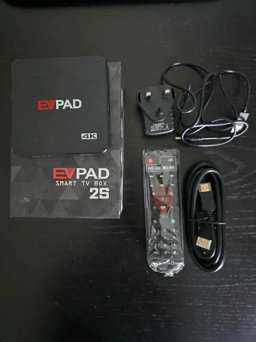EVPAD Smart TV Box 2S 4K - Complete Set 🥕