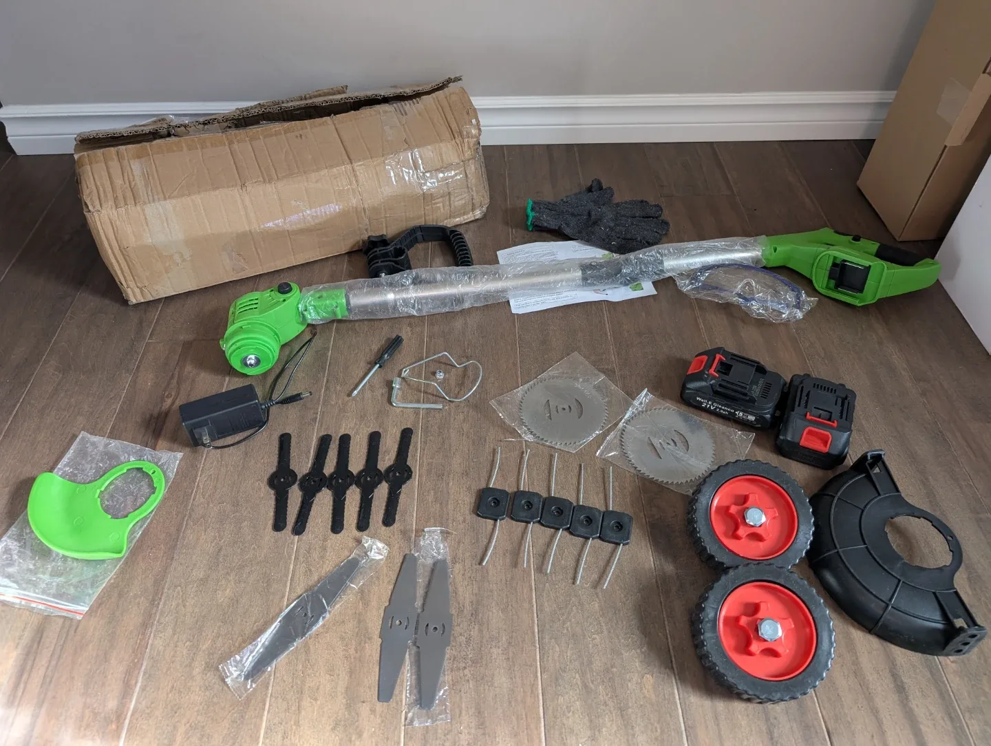 Brand New Battery Powered Weed Trimmer For Sale 🥕 image indicator(3)