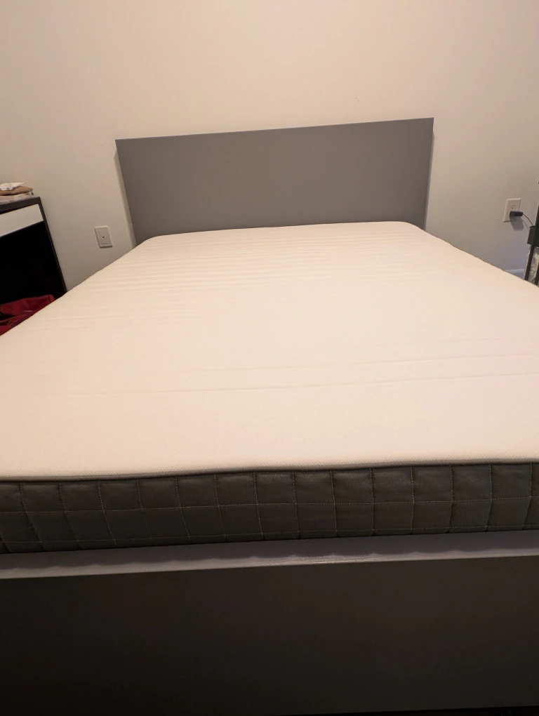 IKEA MALM Bed Frame and Mattress - photo 3