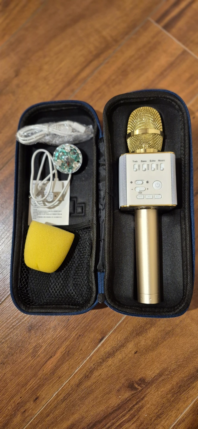 Karaoke Microphone with Bluetooth Speaker - photo 5