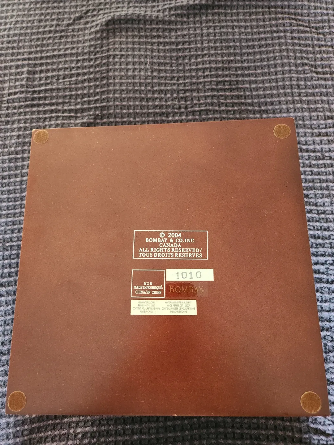 Bombay Co. Backgammon/Checker Board Game Set(only pick up) image indicator(3)