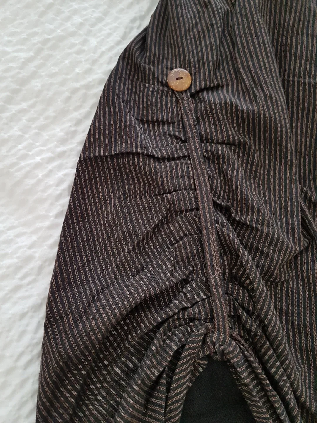 Avatar Clothing Brown Striped Skirt O/S image indicator(2)