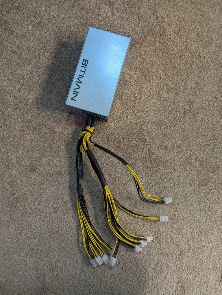 Cryptocurrency mining PSU