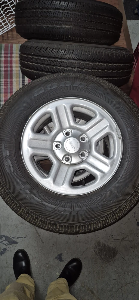 Goodyear Wrangler P225/75R16 Tires - photo 2