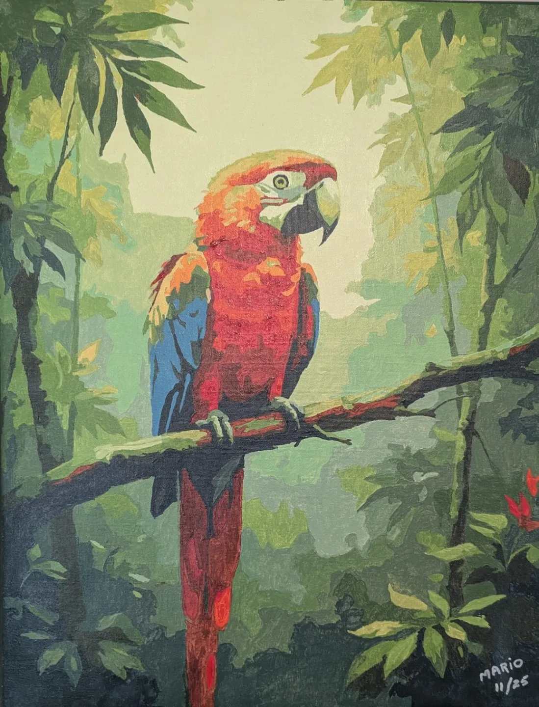 Parrot Painting