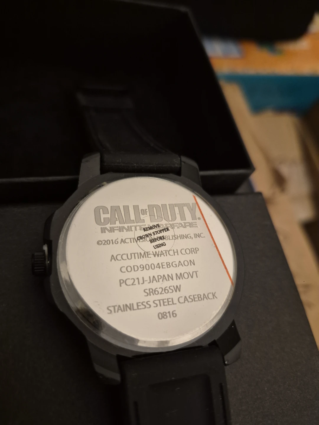 Call of Duty Infinite Warfare Accutime Watch