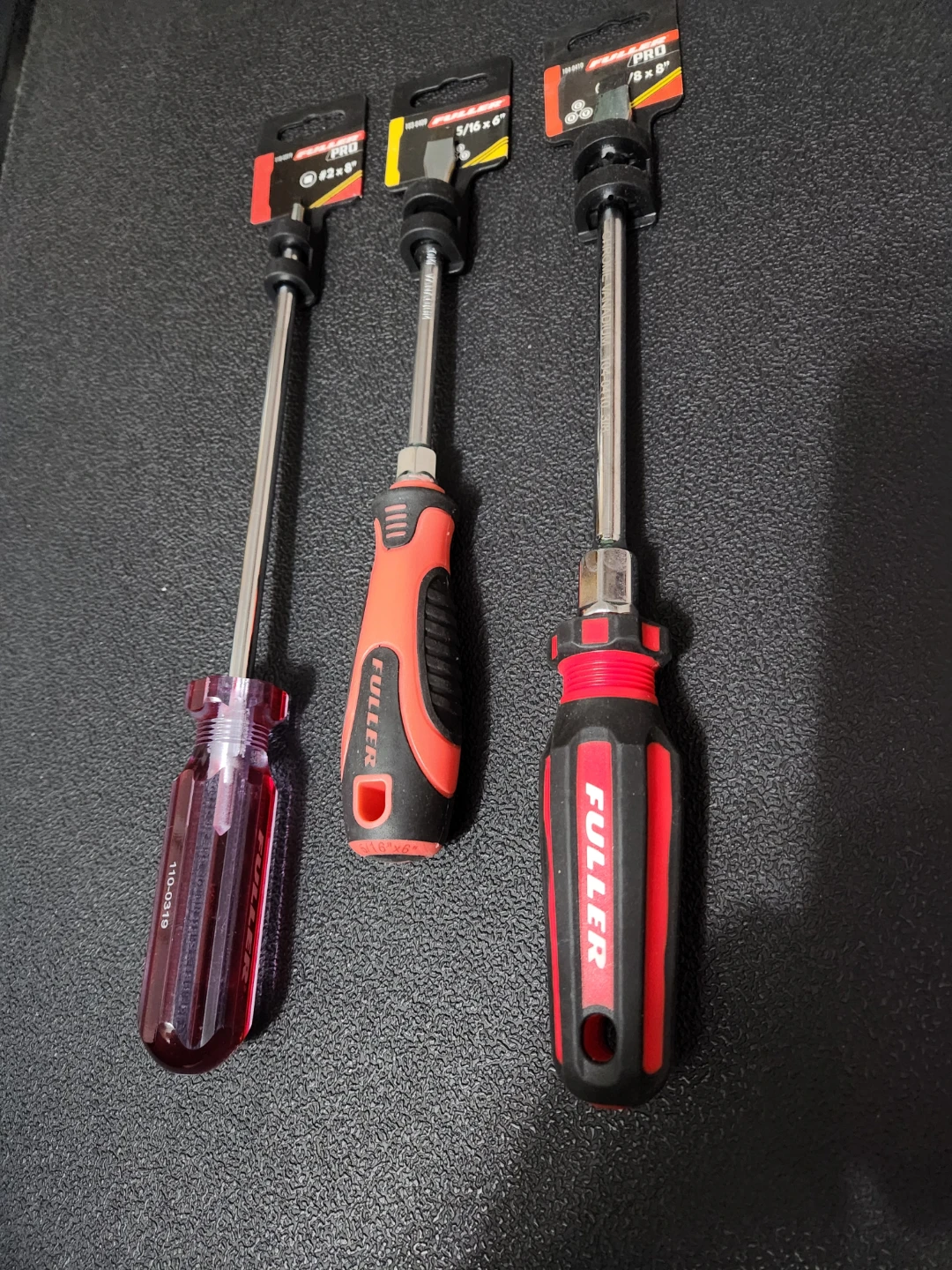 Fuller Pro Screwdriver Set of 3, New!