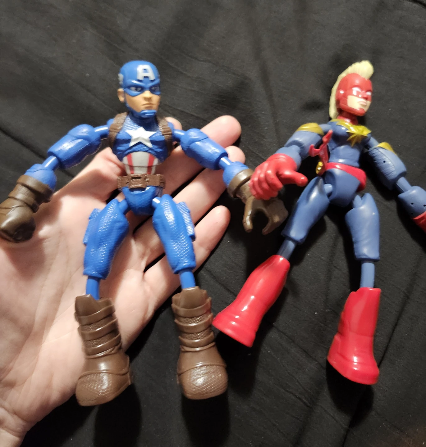 $5 each bend and flex marvel figures