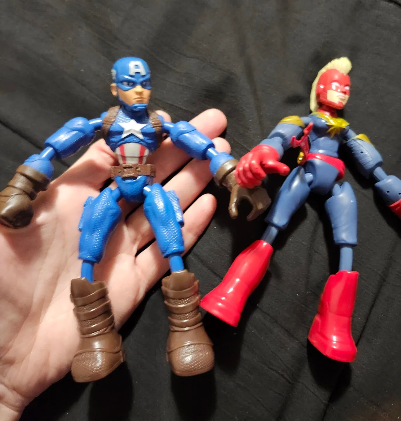 $5 each bend and flex marvel figures