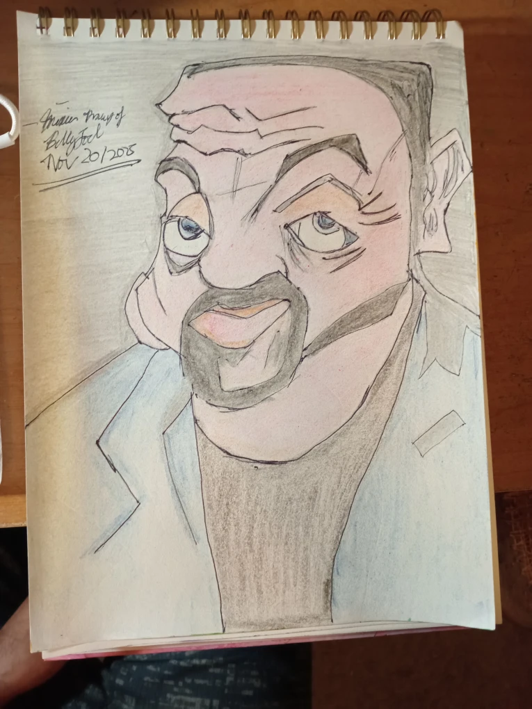 BILLY JOEY DRAWING ILLUSTRATION BY CUSTOM ARTIST SHERWIN - photo 5