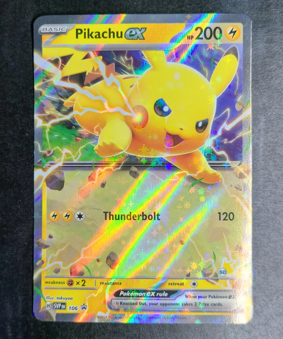 Pikachu EX 106 Promo *PRICE IS NEGOTIABLE*
