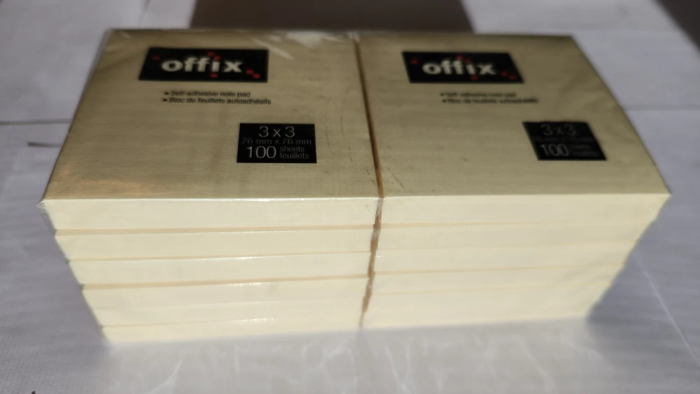 Offix Self-Adhesive Note Pads - 12 Pads Total - photo 3
