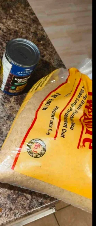 Sunlite Parboiled Rice  Beans