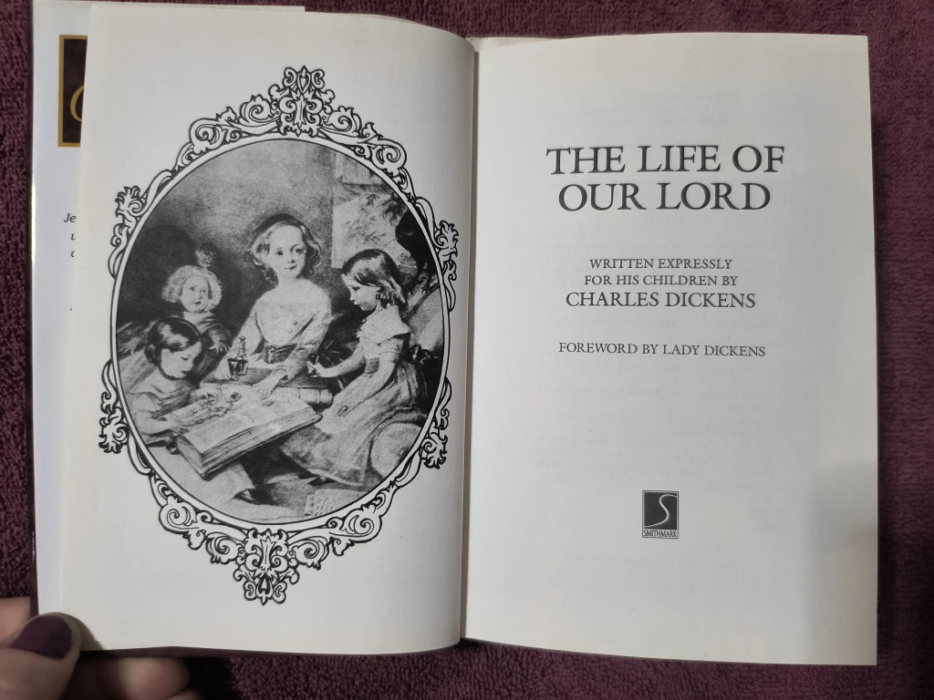 The Life of Our Lord by Charles Dickens, Hardback 1995 edition - photo 5