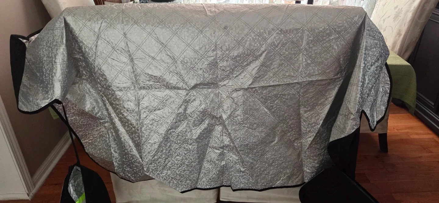 Car Windshield Snow Cover - Silvery image indicator(2)