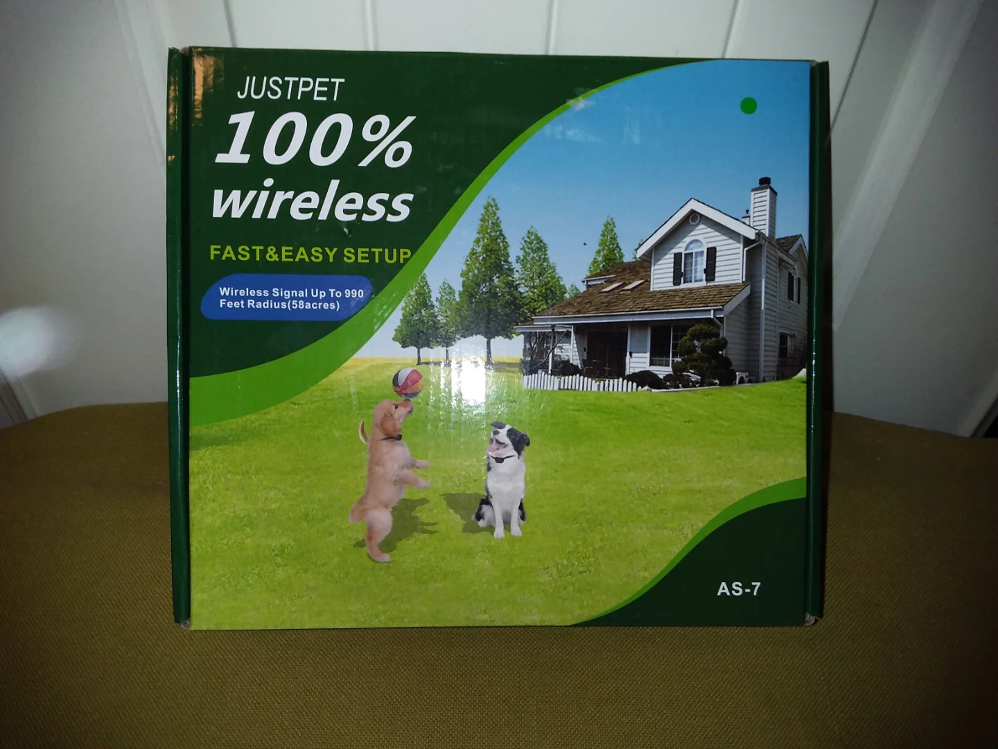 🐕 🐩 🐾 🆕 JUSTPET Wireless Fence System 🚨 Retails $99 + Tx