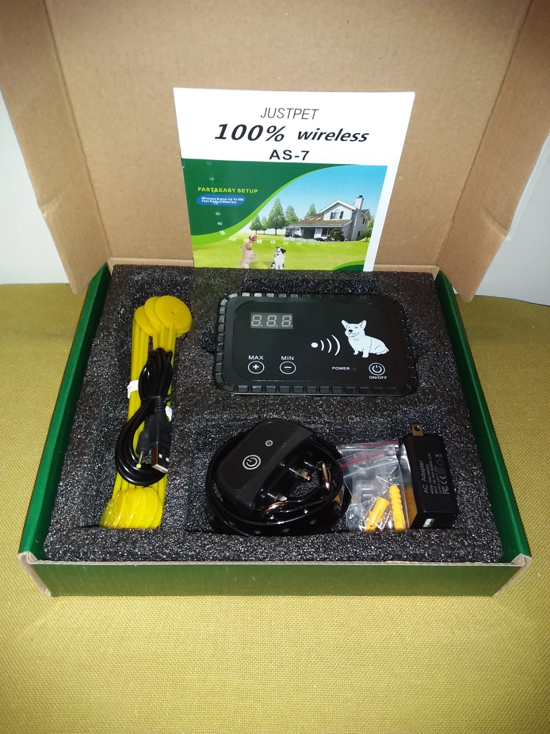 🐕 🐩 🐾 🆕 JUSTPET Wireless Fence System 🚨 Retails $99 + Tx - photo 3
