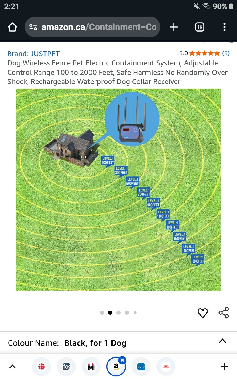 🐕 🐩 🐾 🆕 JUSTPET Wireless Fence System 🚨 Retails $99 + Tx - photo 5