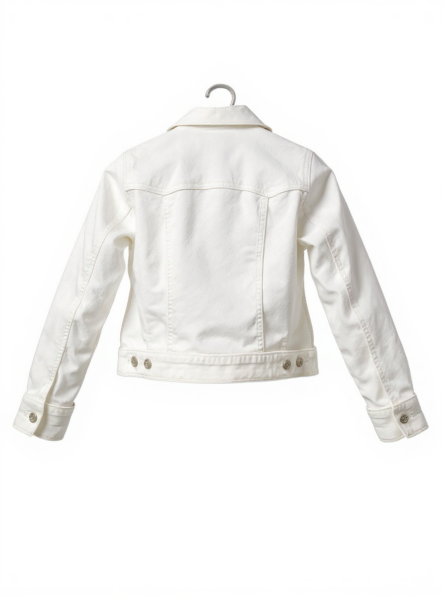 White Denim Jacket - photo 3