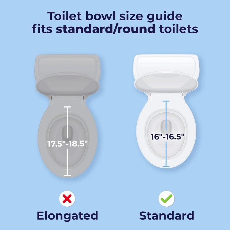 Drive Medical RTL12027RA Raised Toilet Seat w/ Padded Arms - photo 4