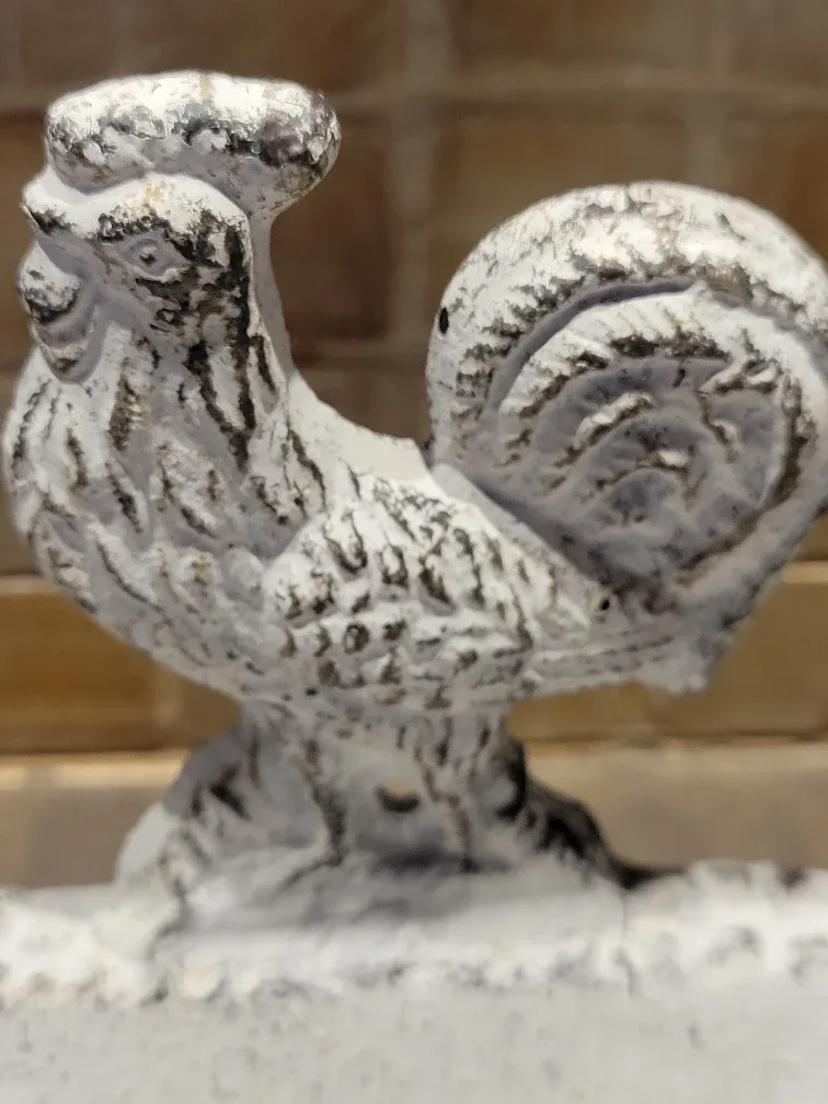 Rustic Rooster Soap Dish - Decorative Farmhouse Style image indicator(2)