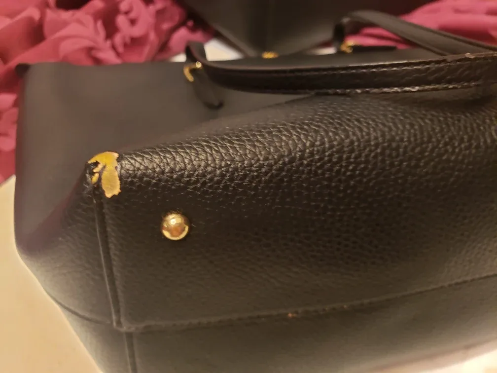 Ralph Lauren Black Leather Tote Bag image indicator(3)
