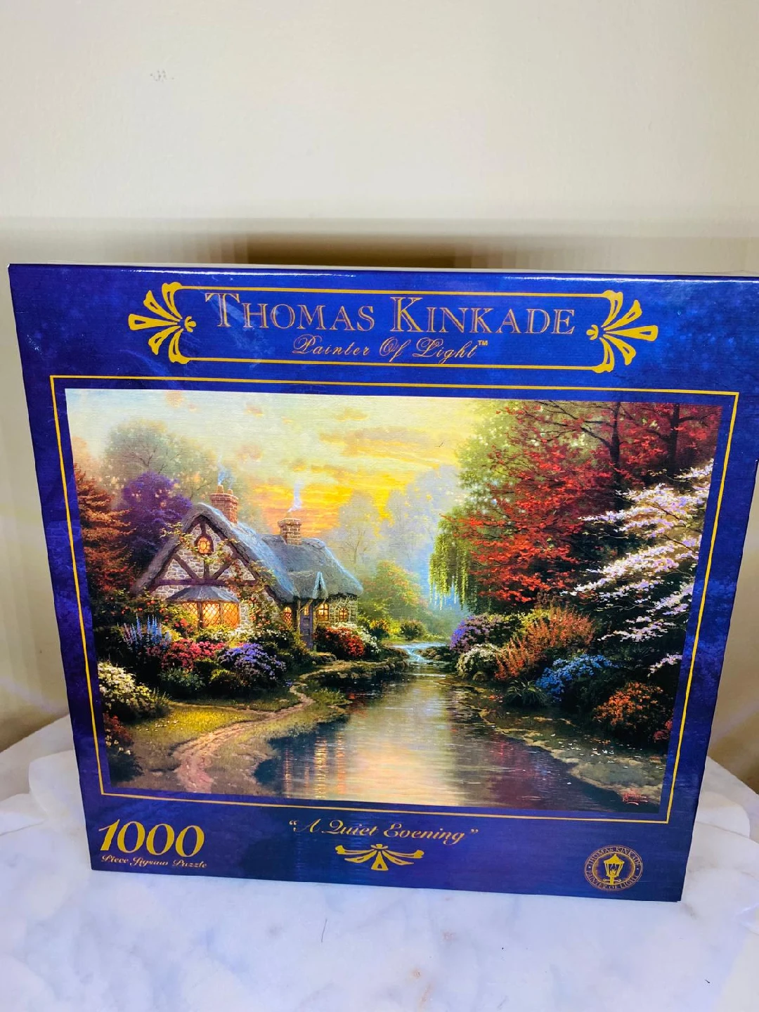 Thomas Kinkade "A Quiet Evening" 1000 Piece Puzzle