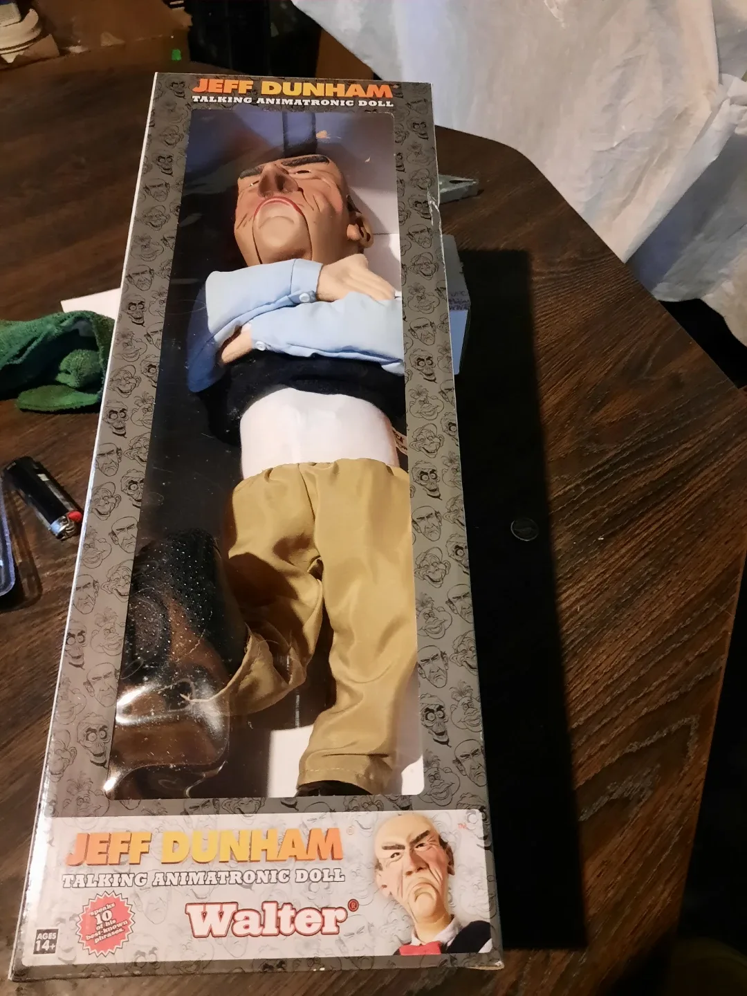 Jeff Dunham Walter Talking Animatronic Doll image indicator(2)