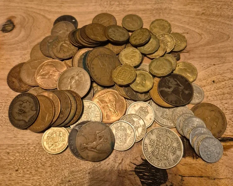 Lot of British coin with dates as old as 1898