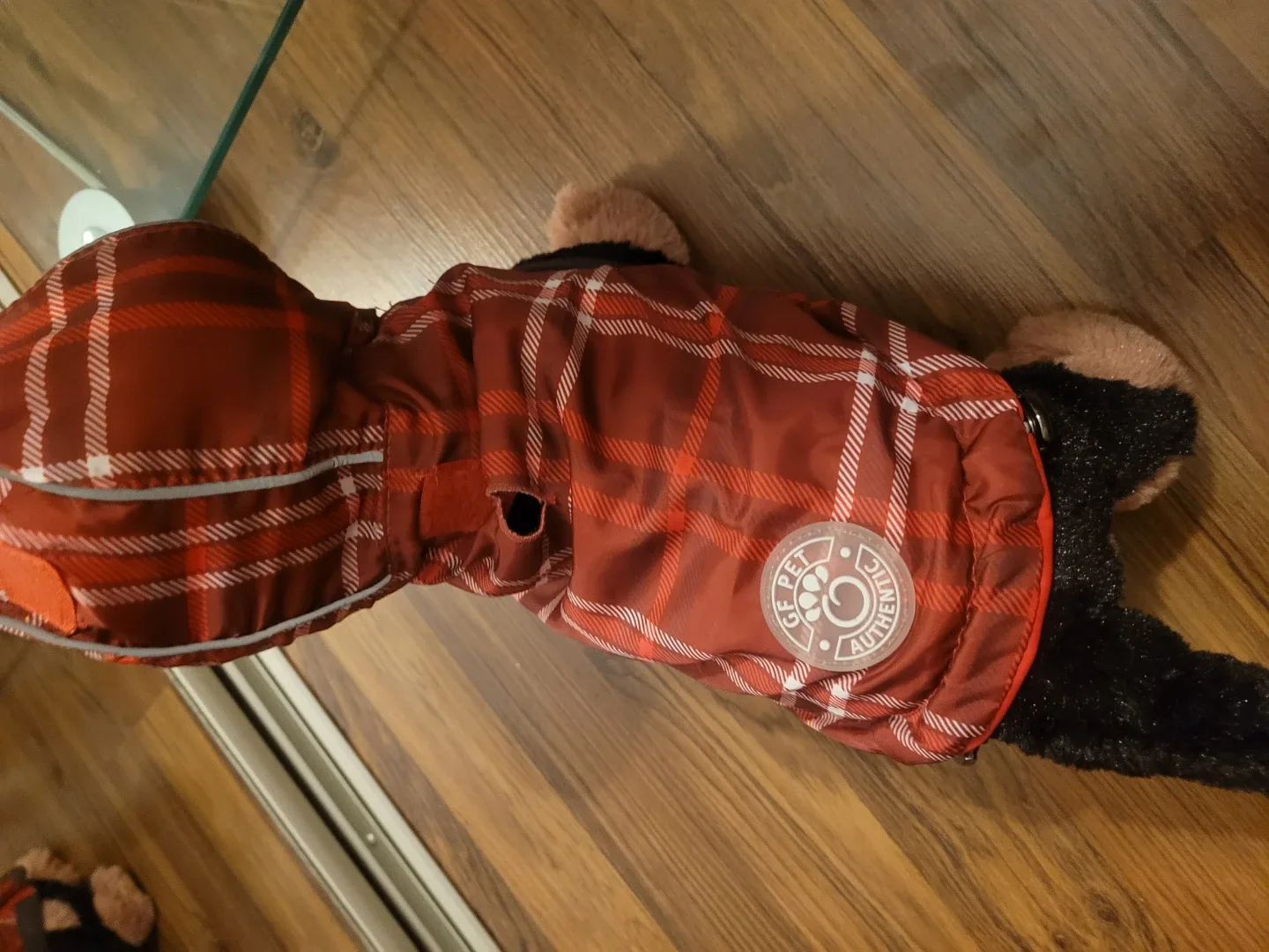 GF Pet Authentic Red Plaid Dog Coat image indicator(8)