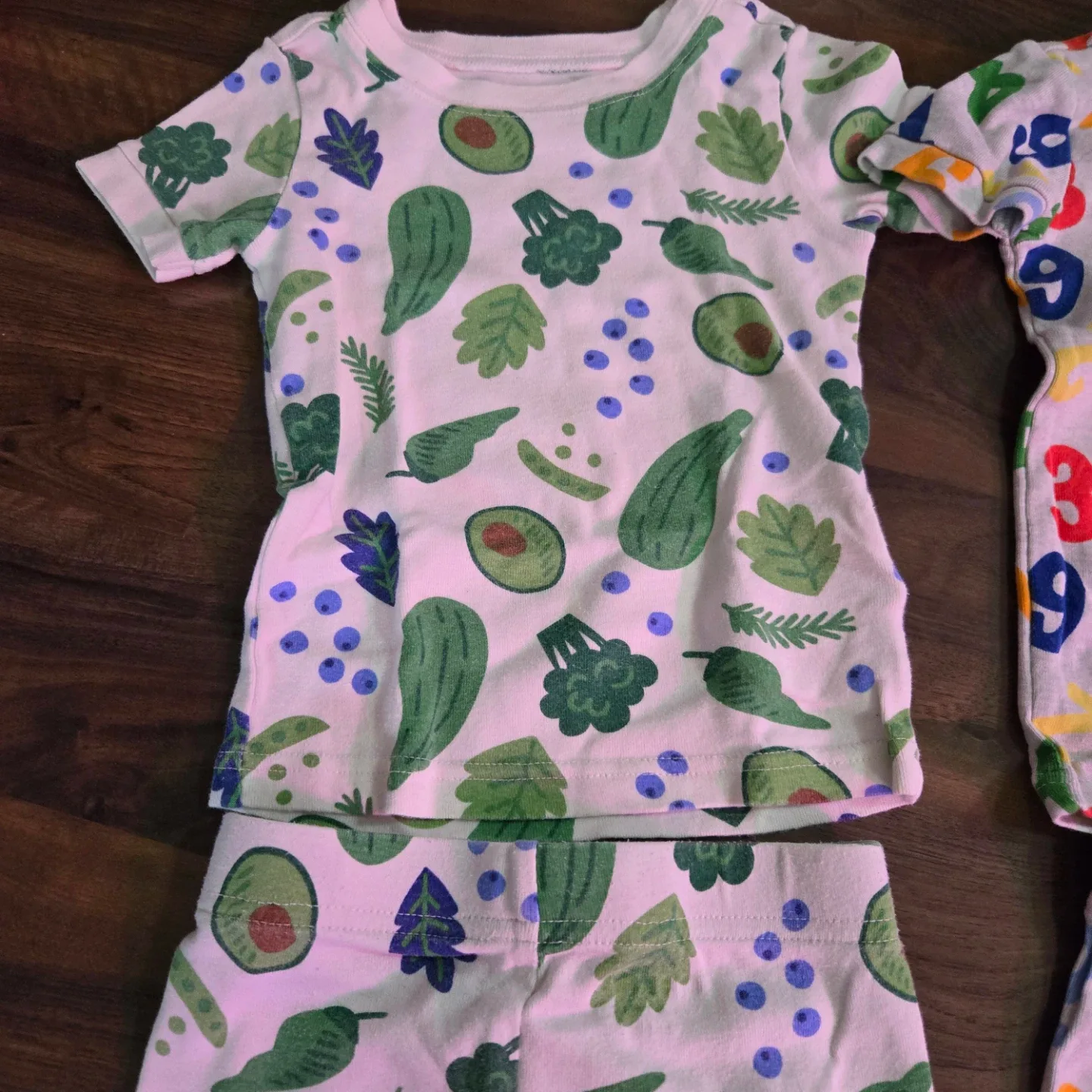 Baby Pajama Set - Vegetables and Numbers From Old Navy image indicator(2)
