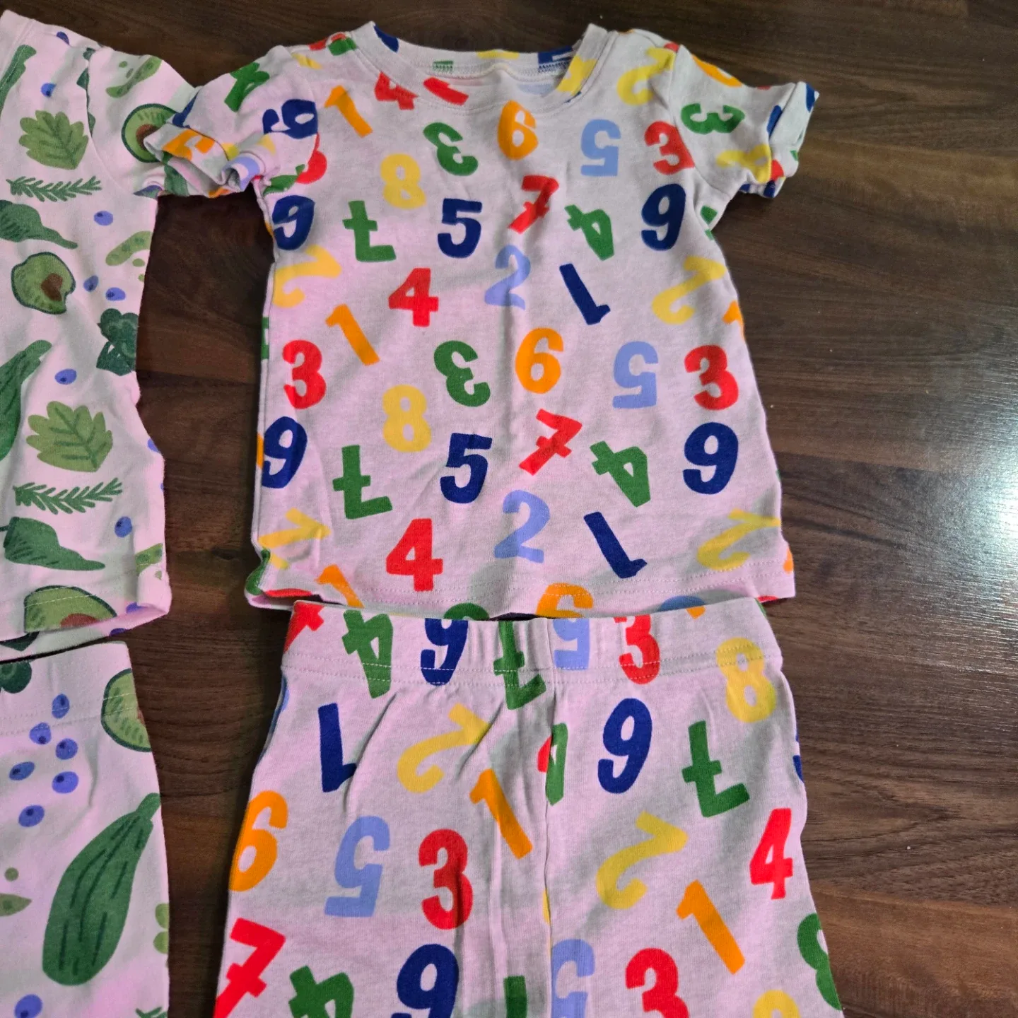 Baby Pajama Set - Vegetables and Numbers From Old Navy image indicator(3)
