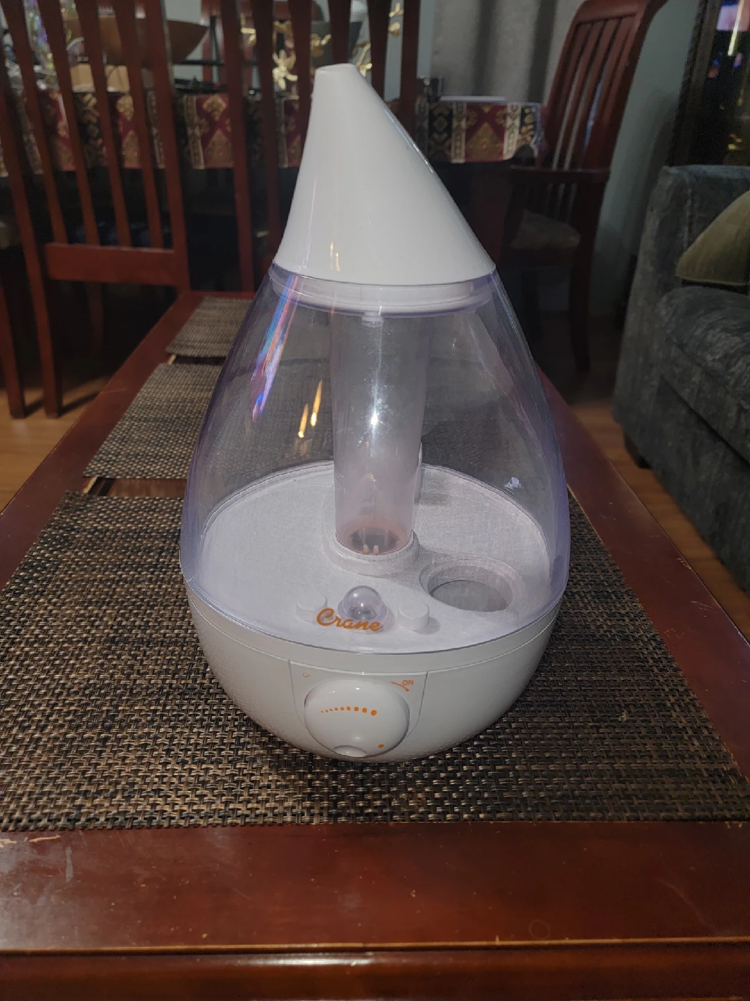 Crane Drop Ultrasonic Cool Mist Humidifier
