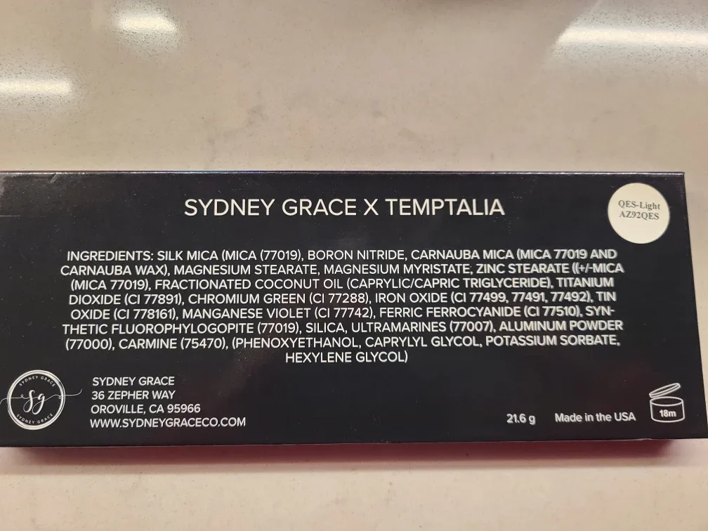 Sydney Grace X Temptalia QUINTESSENCE Eyeshadow Palette image indicator(7)