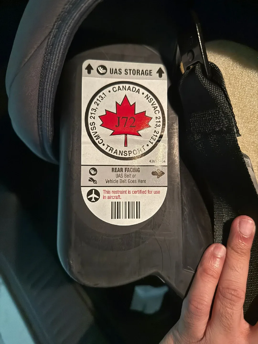 Cosco Car Seat image indicator(4)
