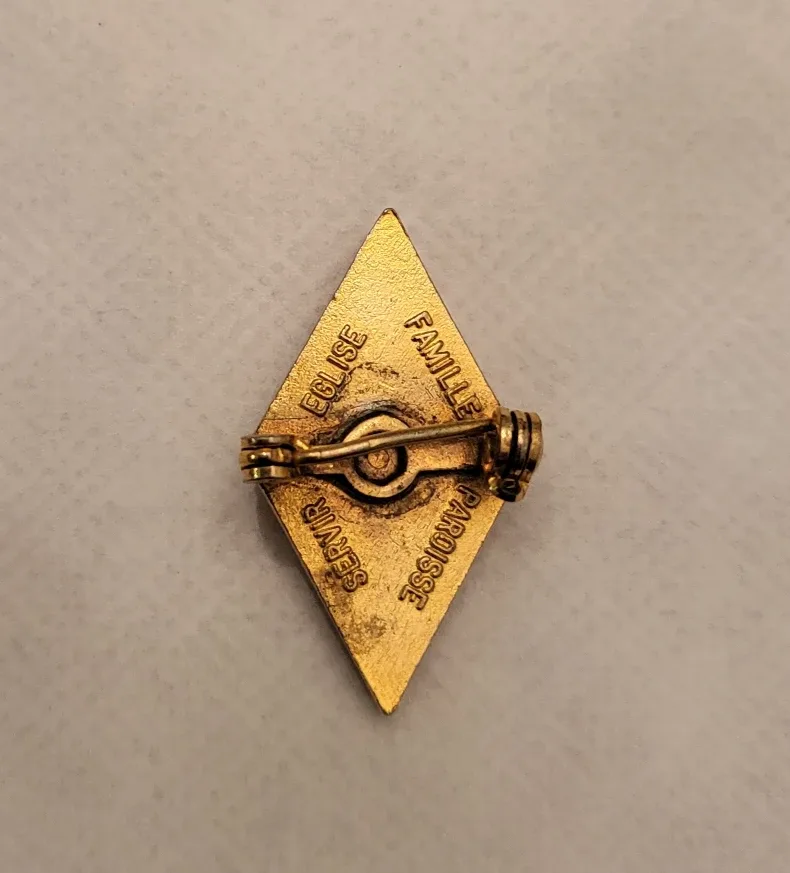 Dames de Ste Anne Diamond Shaped Pin image indicator(3)