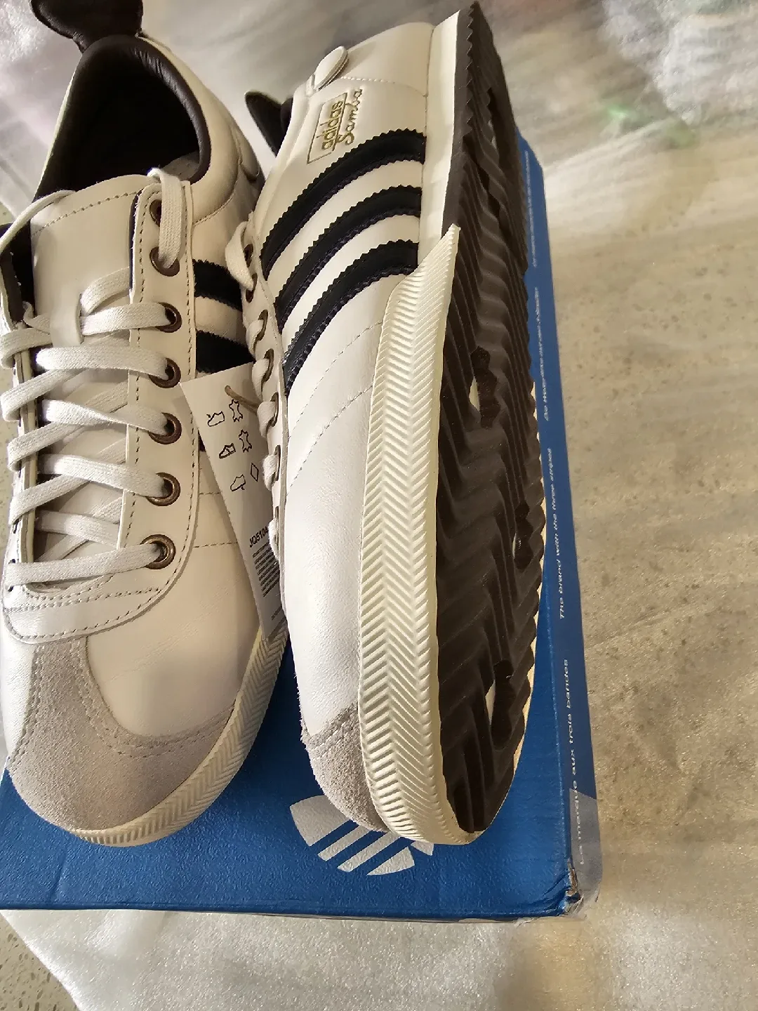 Adidas Samba 62 White/Black - Size 9.5 US image indicator(3)