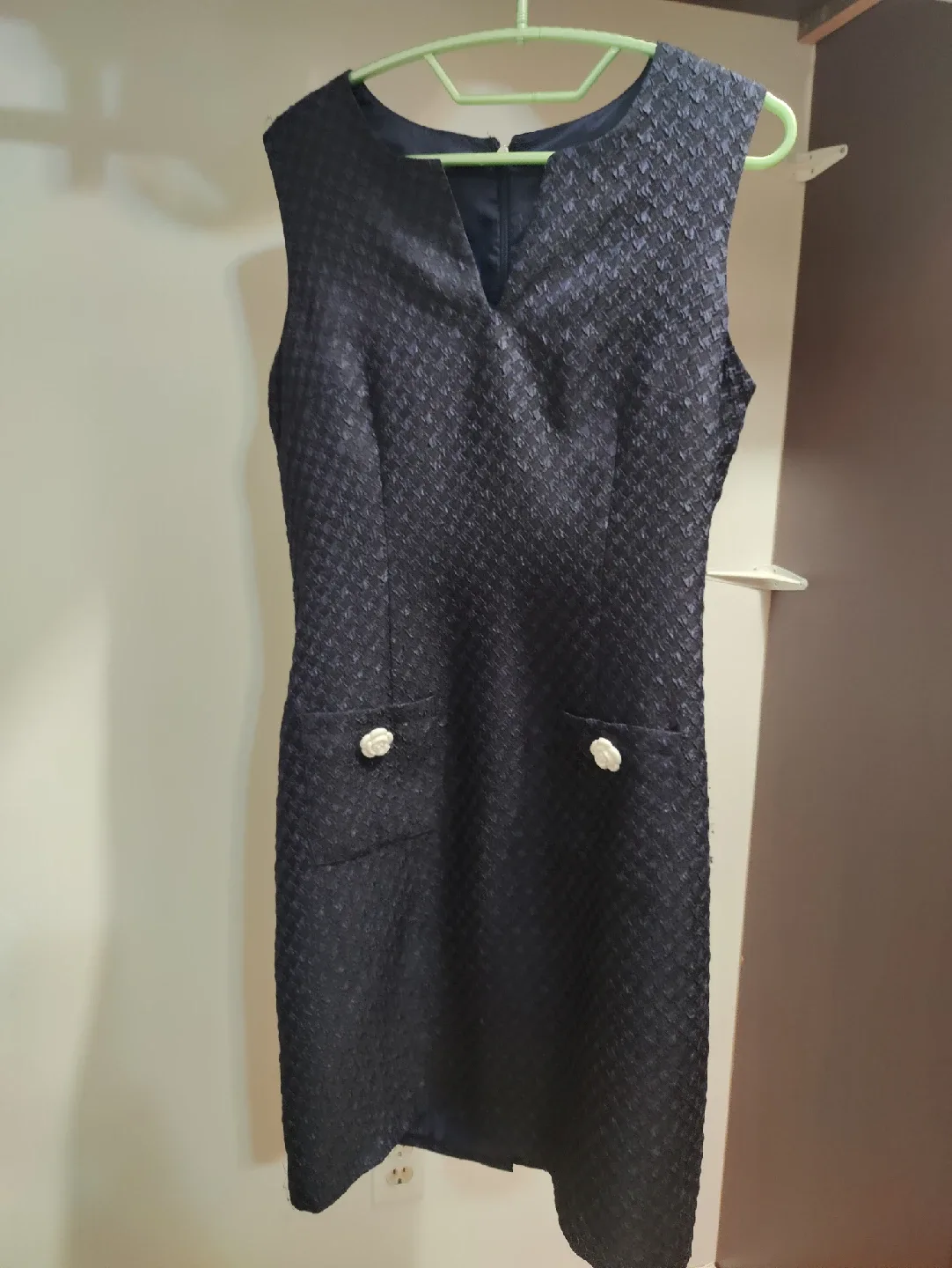 Karl Lagerfeld Paris Navy Dress - Size 4 thumbnail