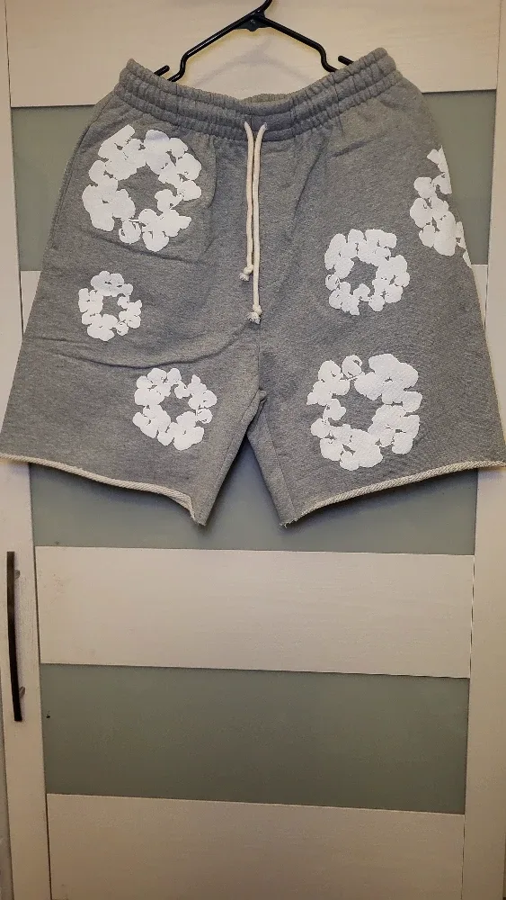 Denim tear shorts