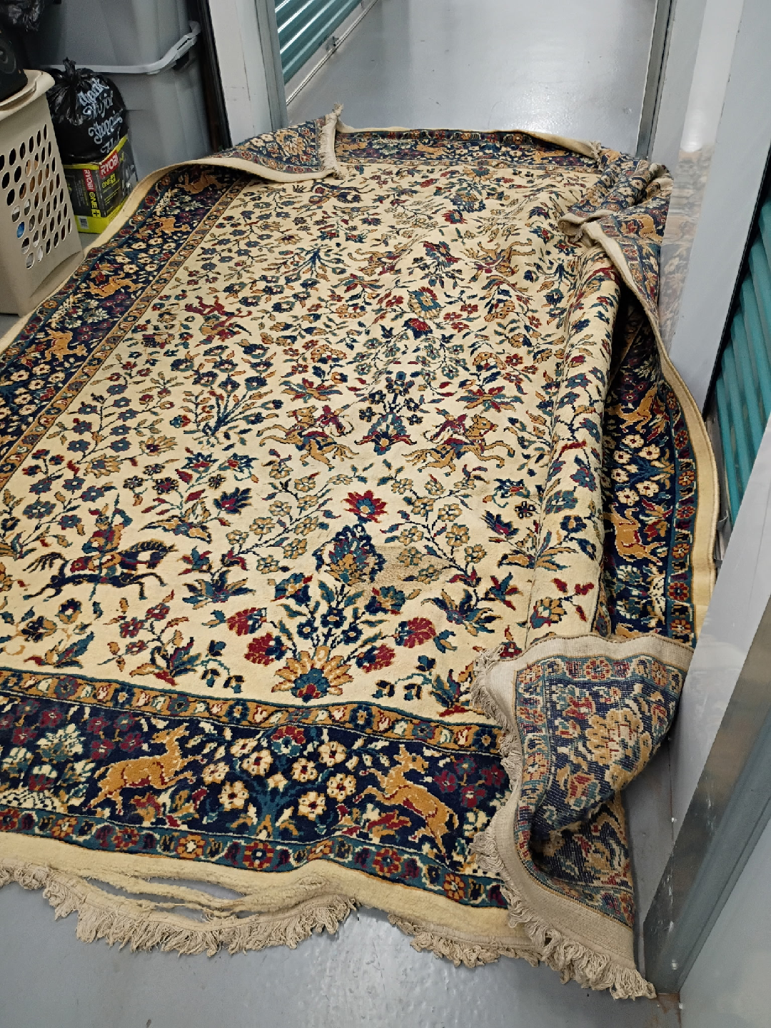 vintage rug - photo 3