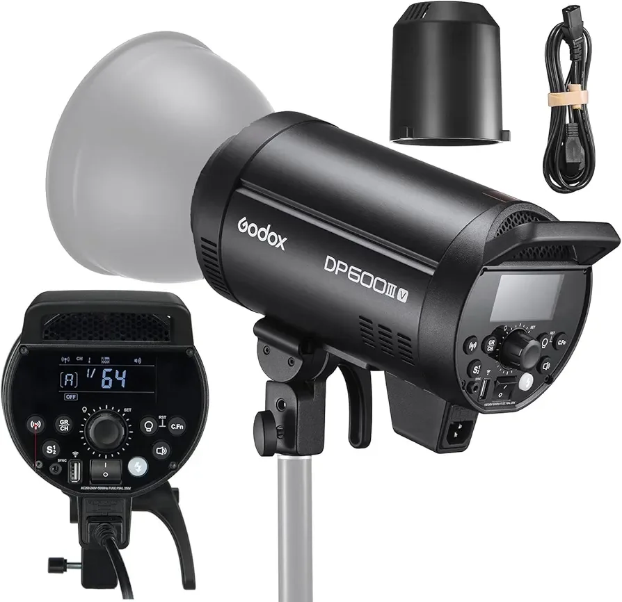 Godox DP600III-V Upgraded Studio Flash Light 600Ws thumbnail