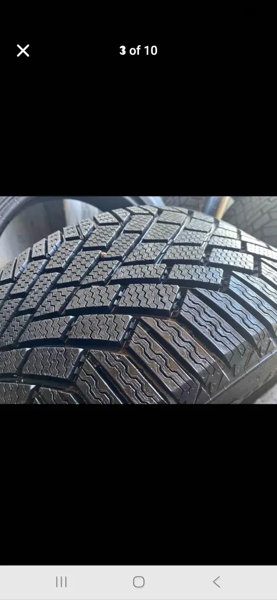 Set of 4 CONTINENTAL Winter Tires 235/55R19 – Like New image indicator(3)